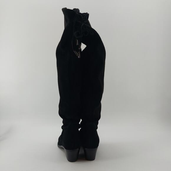Blondo Womens Knee High Black Boots Block Heel 9M Waterproof - Picture 3 of 16